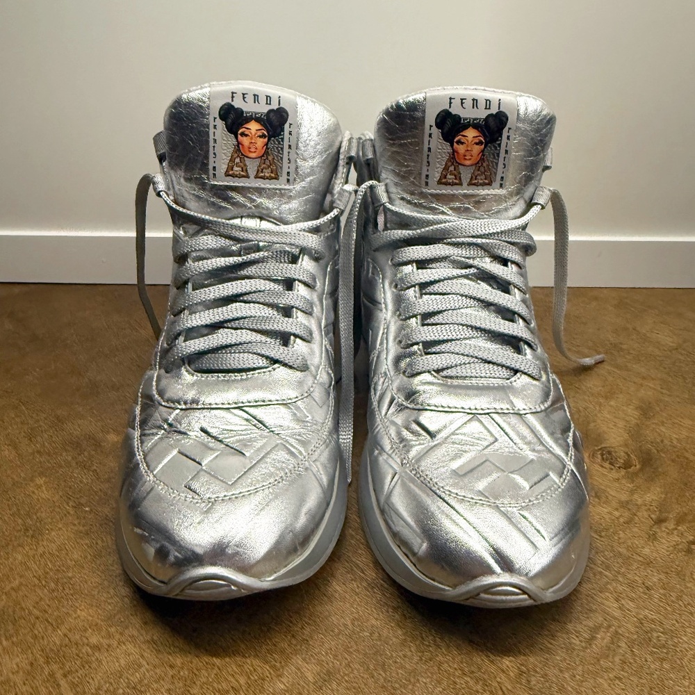 Nicki Minaj x Fendi Sneakers Fendi Prints On